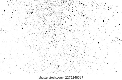 Sutil vector de textura urbana de color medio grunge. Textura superpuesta angustiada. Borde de fondo. Resumen efecto texturado leve. Ilustración vectorial. Negro aislado en blanco. EPS10.