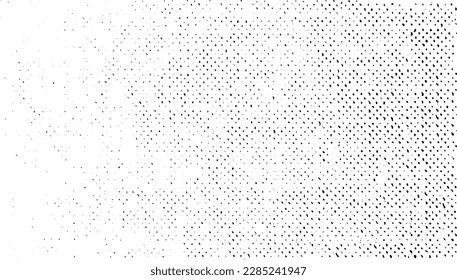 Subtle halftone grunge urban texture vector. Distressed overlay texture. Grunge background. Abstract mild textured effect. Vector Illustration. Black isolated on white. EPS10.