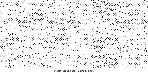 Subtle halftone grunge urban texture vector. Distressed overlay texture. Grunge background. Abstract mild textured effect. Vector Illustration. Black isolated on white. EPS10.