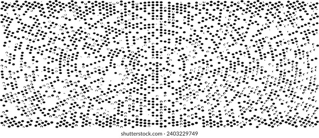 Subtle halftone grunge urban texture vector. Distressed overlay texture. Grunge background. Abstract mild textured effect. Vector Illustration. Black isolated on white. EPS10.