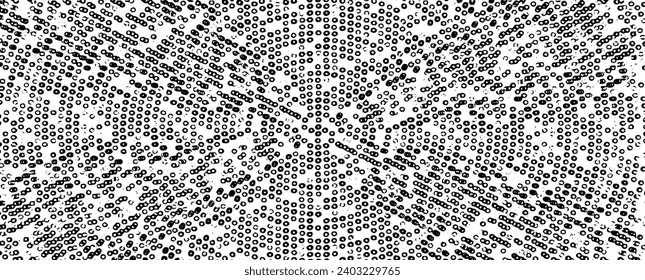 Subtle halftone grunge urban texture vector. Distressed overlay texture. Grunge background. Abstract mild textured effect. Vector Illustration. Black isolated on white. EPS10.