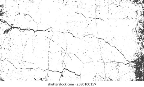 Subtle halftone grunge urban texture vector. Grunge background of black and white. white concrete wall texture background