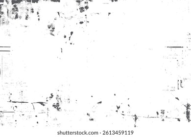 Subtle halftone grunge urban texture vector. Grunge background of black and white. white concrete wall texture background	