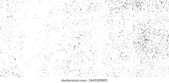 Sutil vetor de textura urbana grunge de meio-tom. Textura de sobreposição angustiada. Fundo grunge. Abstrato efeito texturizado leve. Ilustração de vetor. Preto isolado no branco. EPS10