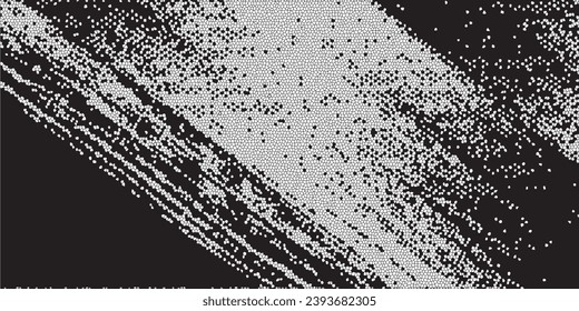 Subtle halftone grunge urban vector. Distressed texture. Grunge background. Abstract mild textured effect. Vector Illustration. Black isolated on white.