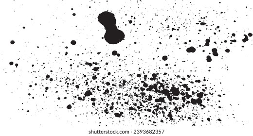 Subtle halftone grunge urban vector. Distressed texture. Grunge background. Abstract mild textured effect. Vector Illustration. Black isolated on white.