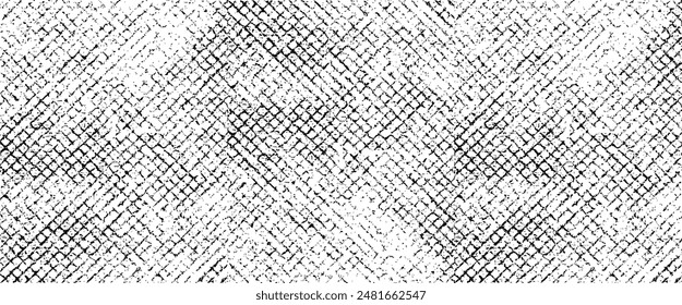 Subtle halftone grunge urban vector. Distressed texture. Grunge background. Abstract mild textured effect. Vector Illustration. Black isolated on white. EPS10.