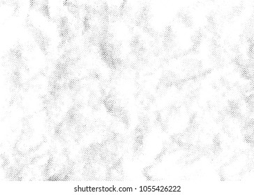 Subtle halftone vector texture overlay. Monochrome abstract splattered background.