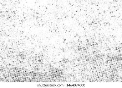 Subtle halftone vector texture overlay. Monochrome abstract splattered background.