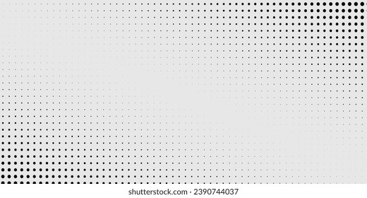 Sutil superposición de textura vectorial de medio tono. Fondo de bandeja abstracto monocromo. ilustración vectorial