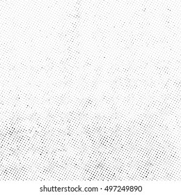 Subtle Halftone Vector Texture Overlay. Monochrome Abstract Splattered Background