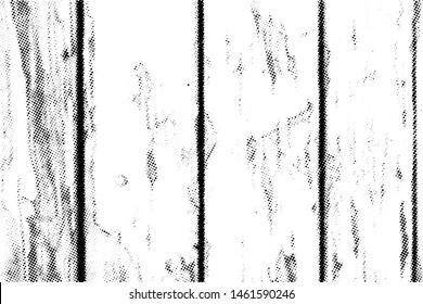 Subtle halftone vector wooden texture overlay. Monochrome abstract splattered background.