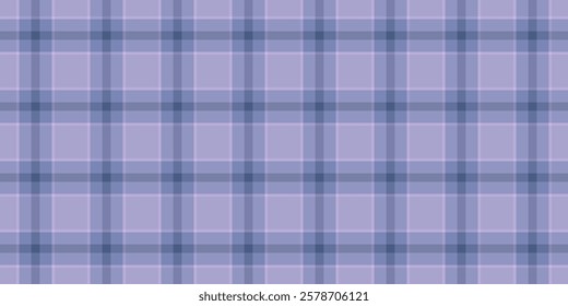 Subtle lavender and blue plaid pattern.  Perfect for textile design, website backgrounds, or stationery projects.  Clean, minimalist style, offering versatility for various applications.