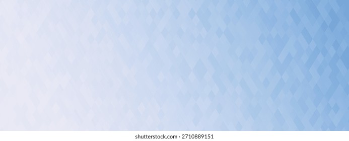 Fondo de mosaico azul claro sutil con un efecto degradado perfecto para añadir un toque de elegancia a cualquier proyecto de diseño Vector EPS