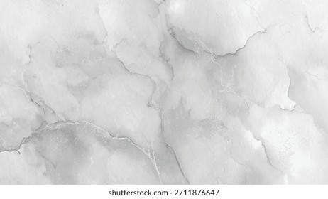 Fondo de acuarela gris claro sutil, elegante textura de piedra de mármol blanco, lavado de tinta de alcohol etéreo suave abstracto