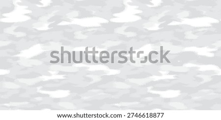 Subtle Light Gray White Abstract Camouflage Halftone Dots Seamle