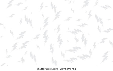 Subtle lightning pattern creating a calming yet dynamic white and light gray textured background effect perfect for modern designs with an electric feel