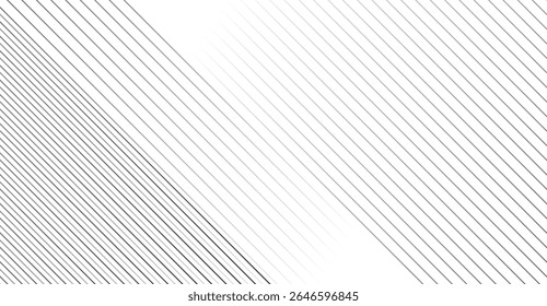 Sutil gradiente linear: um design abstrato monocromático de linhas finas e tons cinza mutável para fundos modernos, impressões artísticas e projetos digitais elegantes entre luz e escuridão