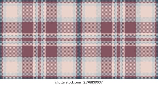 Subtle mauve and cream plaid pattern.  Perfect for textile design, fashion, and website backgrounds. This elegant, repeatable texture evokes feelings of warmth and sophistication.