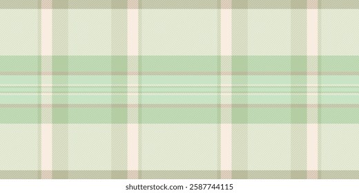 Subtle mint green and beige plaid pattern. Perfect for backgrounds, textiles, packaging, and more.  Evokes calmness, serenity, and a touch of rustic charm. Ideal for spring or summer designs.