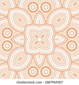 Subtile marmorokkanische Zellige-Fliesen nahtlos rapport. Ethnische geometrische Vektorelemente. Rug Print Design. Traditionelle marokkanische Zellige-Fliesen nahtlos Muster. Grafik-Hintergrund der Linie.