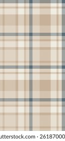 Patrón de cuadros neutros sutiles en beige, azul crema. Perfecto para el diseño textil, fondos de Sitio web, o añadiendo un toque de elegancia rústica a sus proyectos.