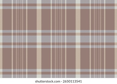 Subtle neutral plaid pattern.  Elegant taupe, beige  grey tones create a calming, versatile design. Perfect for fashion, home decor, or website backgrounds.