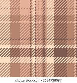 Subtle neutral plaid pattern in warm earth tones. Perfect for fallwinter fashion, home decor, or stationery design.  Elegant and versatile, this seamless texture evokes feelings of warmth and comfort.
