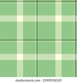 Subtle pastel green and cream plaid pattern.  Perfect for textile design, website backgrounds, or crafting projects.  A calming, minimalist aesthetic evokes feelings of serenity and freshness.