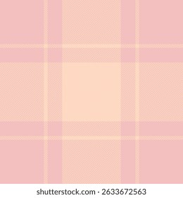 Subtle pastel pink and peach plaid pattern.  Ideal for textile designs, fashion, branding, and website backgrounds.  Evokes a feeling of softness, calmness, and gentle femininity.
