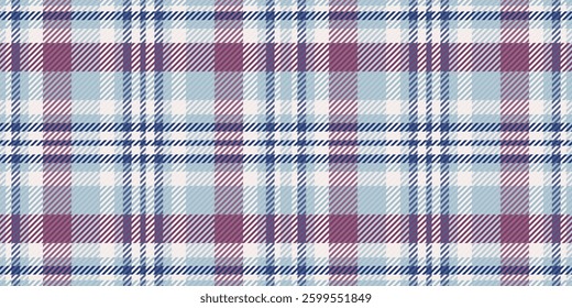 Subtle pastel plaid pattern in calming blues and purples.  Perfect for textile design, website backgrounds, or stationery projects.