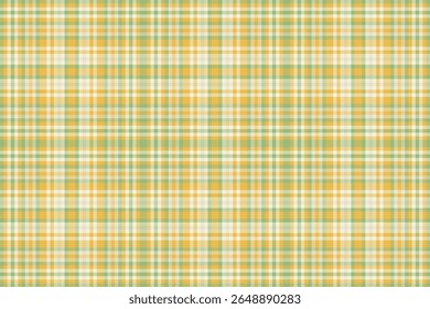 Subtle pastel plaid pattern in yellow and green hues. Perfect for backgrounds, textile designs, or springsummer themed projects.  Evokes feelings of warmth, tranquility, and gentle sophistication.