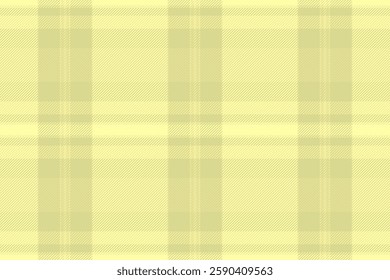 Subtle pastel yellow and olive green plaid pattern.  Perfect for backgrounds, textile designs, or website templates. Evokes feelings of calm and understated elegance.