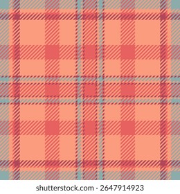 Pêssego sutil e padrão de xadrez de coral.  Perfeito para design têxtil, moda, ou fundos do site.  Uma textura sofisticada e versátil, evocando calor e conforto.