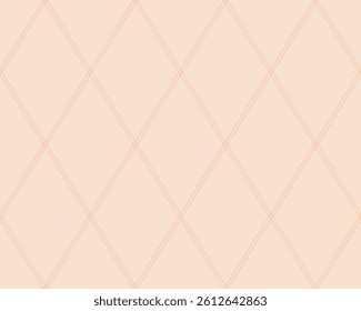 Subtle peach diamond pattern, minimalist geometric design. Elegant  versatile background for websites, presentations, or branding.  Perfect for adding a touch of sophisticated texture.
