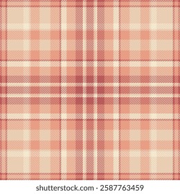 Subtle peach and rose plaid pattern.  Perfect for textile design, wallpaper, or website backgrounds. Evokes feelings of warmth and comfort.  A versatile image for various design projects.