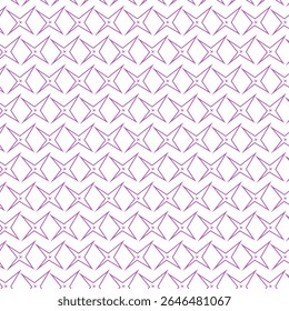 Subtle Purple Star Geometric Seamless Pattern—Minimalist Background