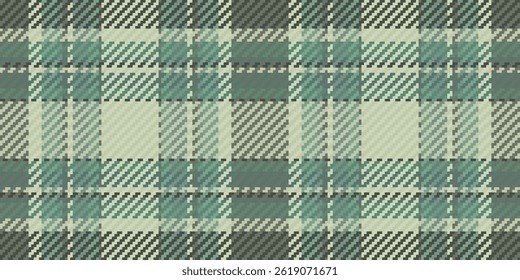 Sutil sálvia verde e bege xadrez padrão.  Perfeito para projetos de design têxtil, fundos de site ou moda.  Evoca um sentimento de calma e sofisticação.  Design versátil e atemporal.