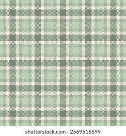 Subtle sage green and cream plaid pattern.  Perfect for textile design, website backgrounds, or stationery.  Soft, muted tones create a calming and sophisticated aesthetic.