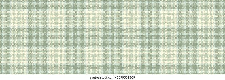 Subtle sage green and cream plaid pattern.  Perfect for textile design, website backgrounds, or crafting projects.  Evokes feelings of calm and serenity.