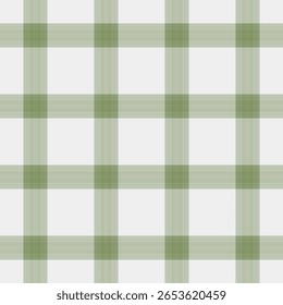 Subtle sage green plaid pattern.  Elegant and versatile design perfect for textiles, websites, or packaging.  Evokes feelings of serenity and natural simplicity.