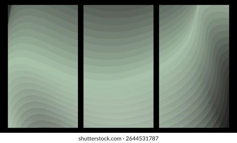 Subtle Sage Waves: Gentle Green Gradients for Modern Design – Ideal for Serene Backgrounds, Digital Art, and Minimalist Branding that Evokes Calm and Sophistication.