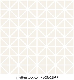 Subtle Seamless Pattern With Squares. Vector Abstract Background. Stylish Geometric Linear Structure