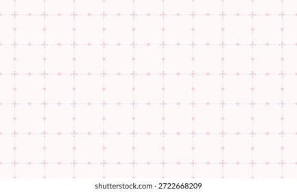 Subtle and Serene Pastel Pink Grid Pattern Background for Modern Aesthetic and Gentle Graphics