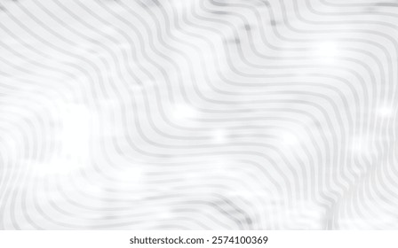 Subtle Shimmering White Waves, A Modern Abstract Background with Gentle Undulations and Soft, Glowing Highlights, Perfect for Minimalist Designs,