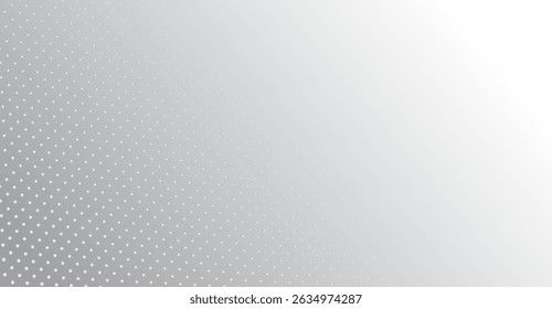 Subtle Silver Gradient with Dotted Pattern: Versatile Background for Modern Designs and Technology-Themed Projects, Enhancing Visual Appeal with Soft Transition