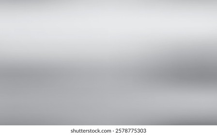 Subtle Silver Gradient, A smooth, abstract background blending from light to dark gray, creating a soft and calming visual effect, suitable for minimalistic designs,