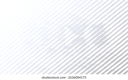 Inclinação sutil: uma mistura graciosa de listras cinzentas e brancas pálidas criando um fundo sereno e moderno para um design limpo, perfeito para comunicação visual high-end