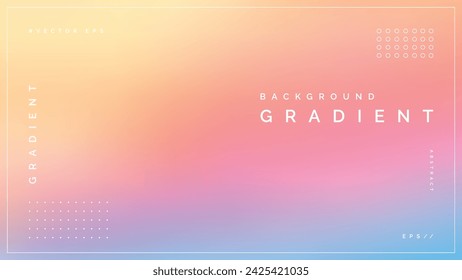 Subtle Smooth Gradient Sunset Background: Capture the Essence of Nature's Tranquil Embrace