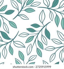 Padrão de azulejo sem costura pastel mola sutil com detalhes de menta e pêssego macios para o conceito de interiores modernos como Design de interiores moderno com detalhes de menta e pêssego macios em padrões pastel mola sem costura no Conceito de Stock de Foto e espaço vazio no lado esquerdo, sem texto —ar 7:2 —tile
